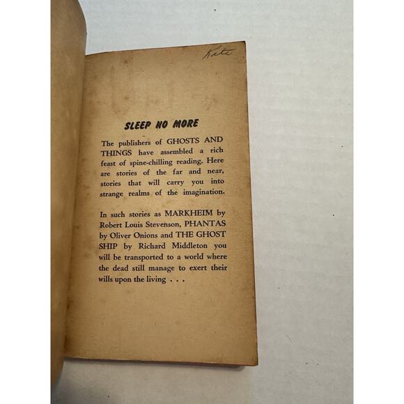 Ghosts and Things, Various Authors/PB/Berkley/Horror/1962/11 Novels Vintage - Picture 8 of 10